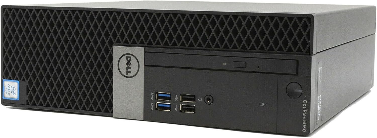 PC Computer Dell Optiplex 5050 SFF, Core i7-6700, Ram 8GB DDR4, Disco SSD 240GB, SO Windows 11 Professional (Ricondizionato)