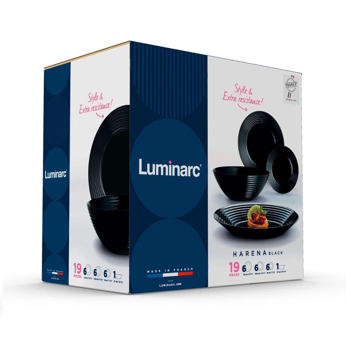 Luminarc Harena Glasgeschirr 19-teilig für 6 Personen