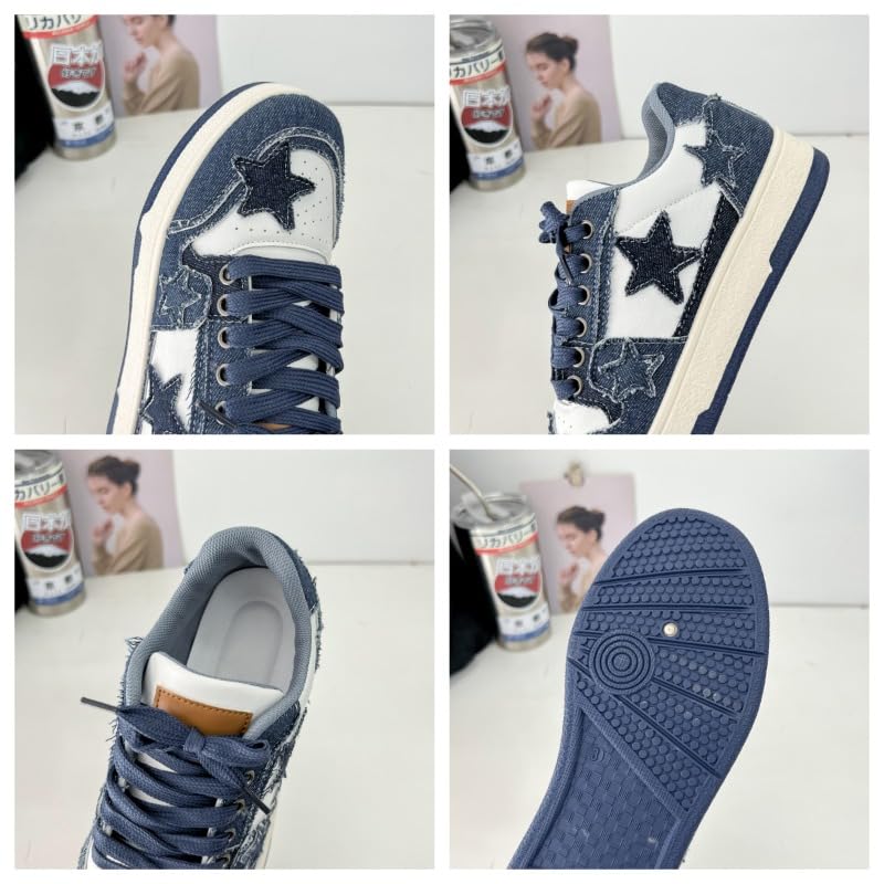 JXpxbao Retro Sneaker Damen Schuhe Skateboardschuhe Laufschuhe Turnschuhe Mit Luftpolster Walkingschuhe Skateboardschuhe Sportschuhe