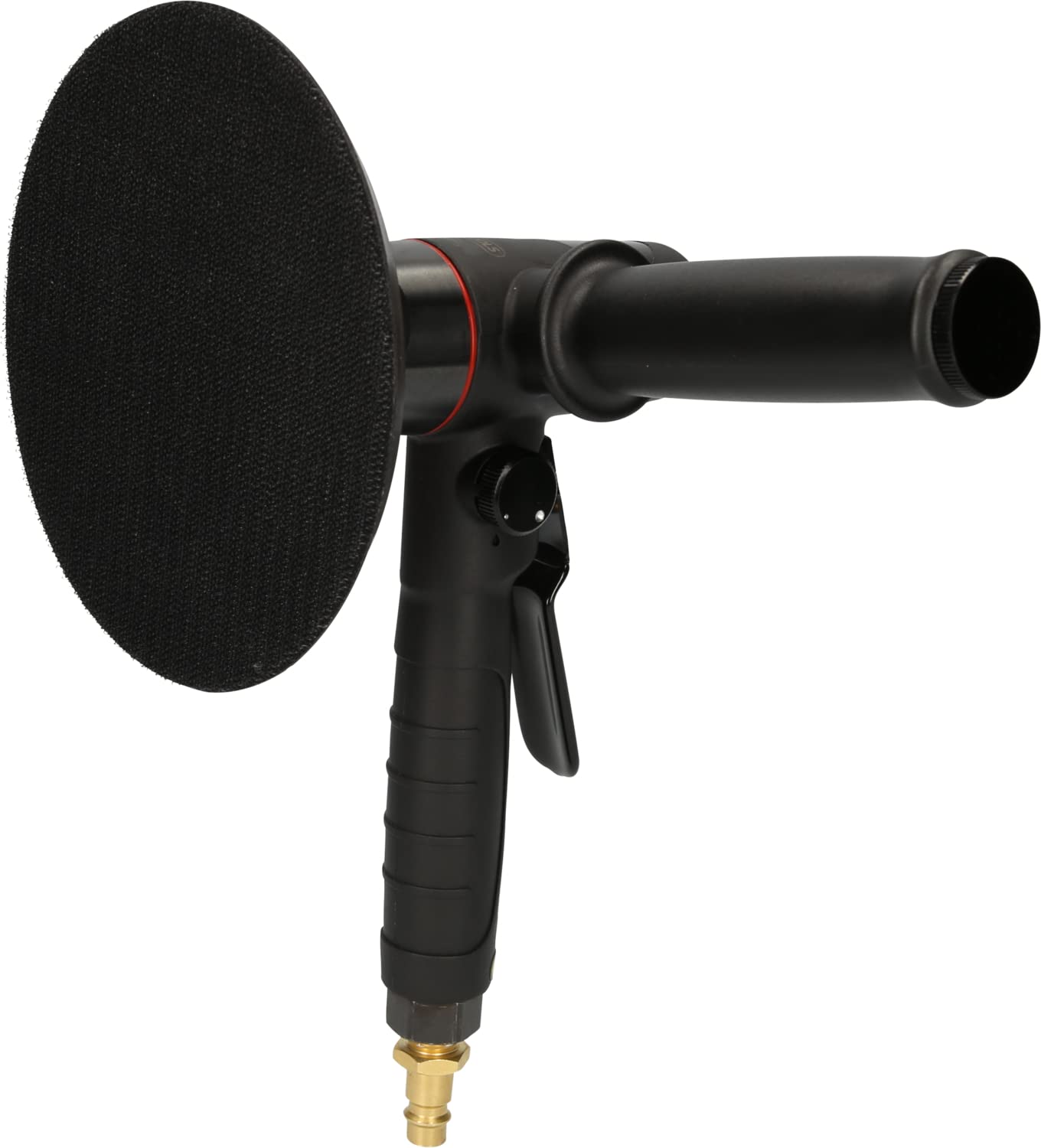 KS Tools 515.3063, polisseuse verticale pneumatique 6'', métal noir
