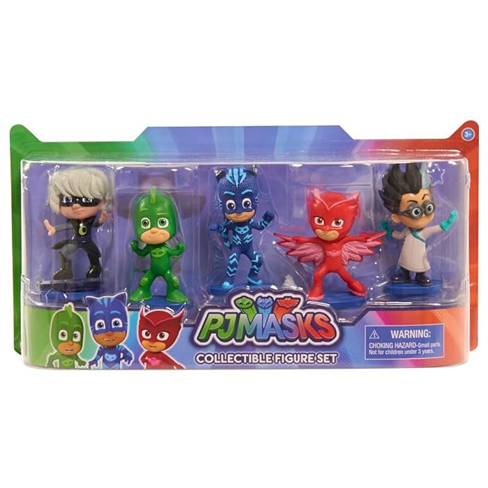 Buy PJ Masks COLLECTIBLE FIGURE SET 5Pack This Deluxe Pack of PJ