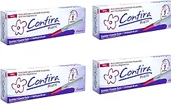 Teste De Gravidez Confira Pratic SanFarma KIt c/4 Un