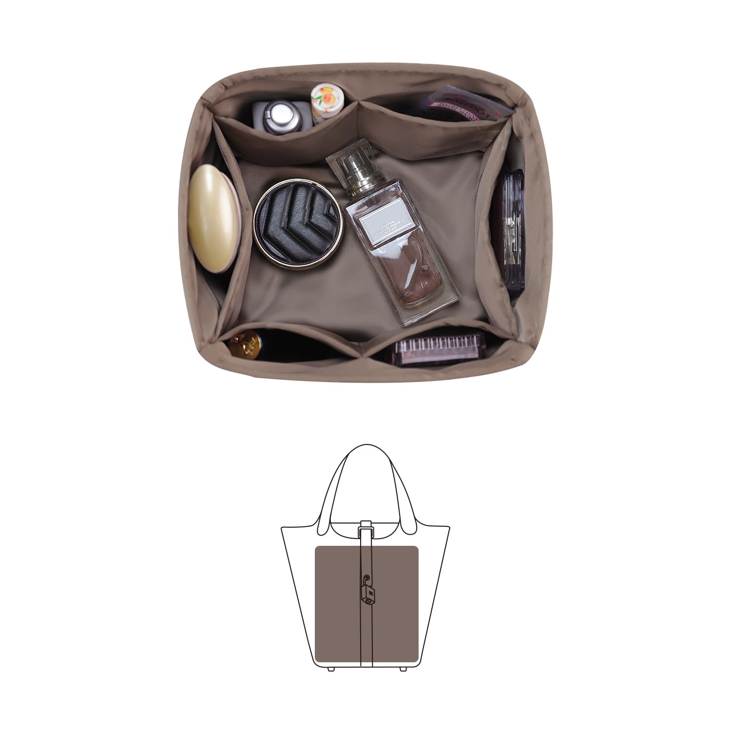Amazon.co.jp: KINGS IN BAG バッグインバッグ 高級バッグインバッグ 