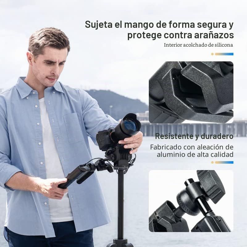 JJC Lanc - Trípode para cámara de fotos con mando a distancia para Sony FX30 A7IV A7III A7 A6000 A6600 A6400 RX100 VII FDR-AX53 AX55 AX700 HDR-CX240 CX405 CX625 CX28 0E Can XA40 XA40 X700 HDR-CX240