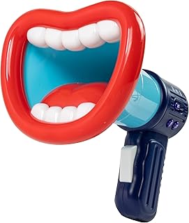 Funtime Gifts Ltd 10629 Loudmouth Electronic Voice Changer, Red White and Blue