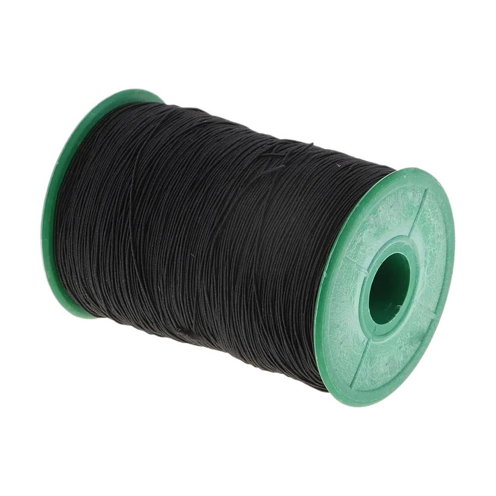 Cordón Elástico De Poliéster, Hilo Coser Negro, Cuentas Duradero for Fabricación Joyas Y Artesanía, 1 Uds