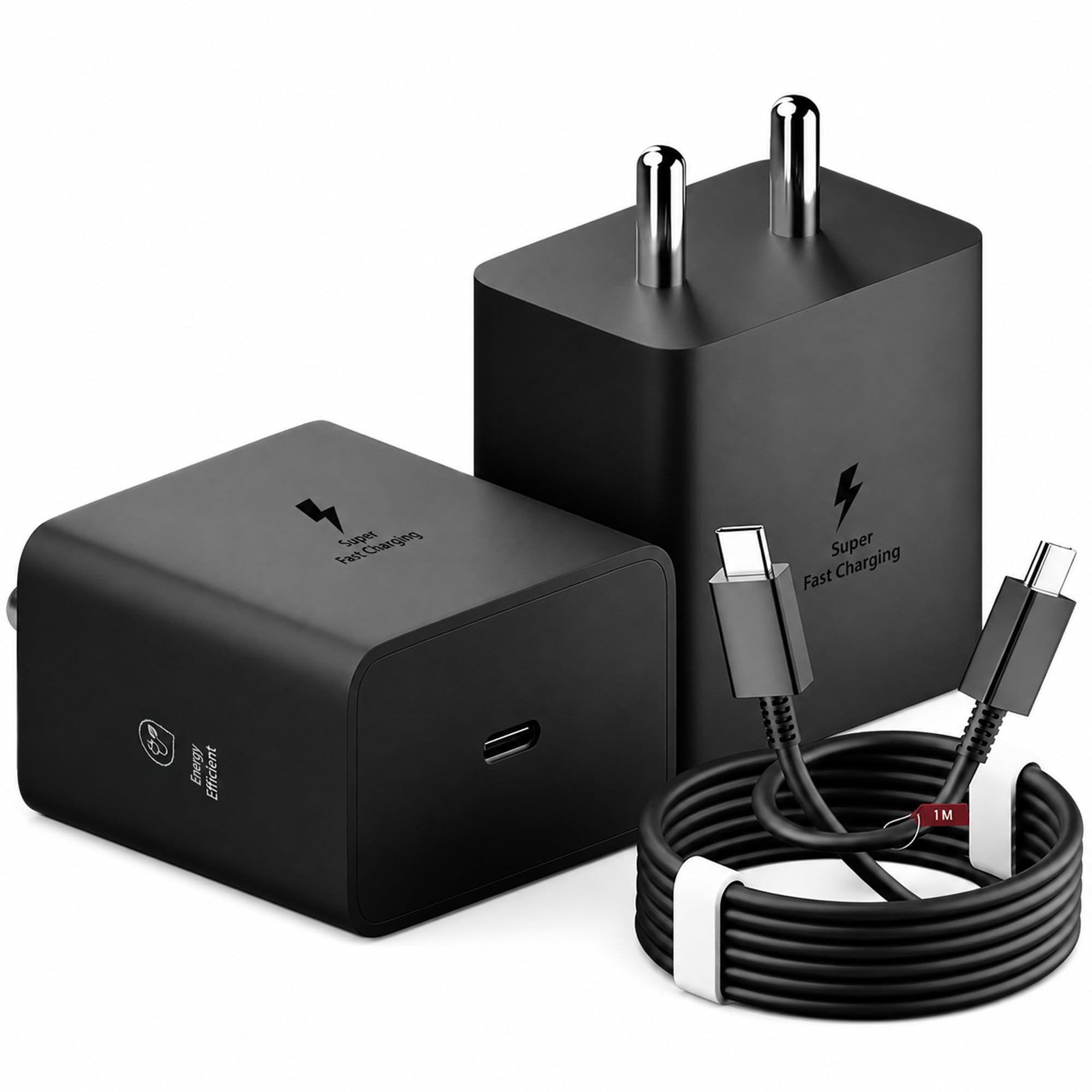 45W USB-C Super Fast Charger with USB C to Type C Cable Compatible for Samsung glaxay | PD PPS Fast Charging Adapter with Cable for Samsung Galaxy Sseries FE, Note Series, A54/A34, M Series by AILKIN-image-49
