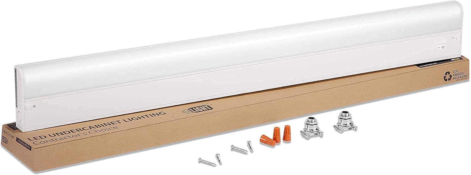 GETINLIGHT 2 Strain Relief & 30'' Under Cabinet Light