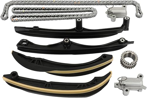 SCITOO Kit de cadena de distribución HL3Z-6306-A para Ford para F150 3.5L 2017-2021, para Ford para Expedition 3.5L 2017-2021, para Lincoln para