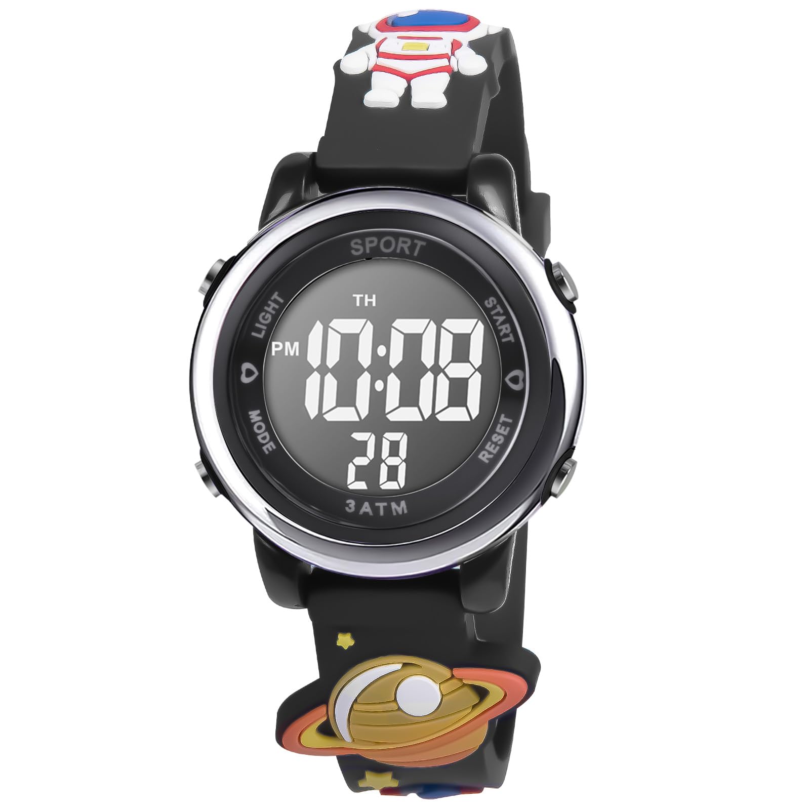 Vicloon Reloj Digital para Niños Niña, Luz Intermitente LED de 7 Colores Reloj de Pulsera Niña Multifunción, Reloj Unicornio Niña, Relojes Niñas Niños Digital para Niños de 3 a 12 años — view 11