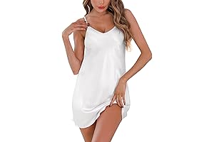 V-Neck Silk Nightgown: The Epitome of Alluring Comfort