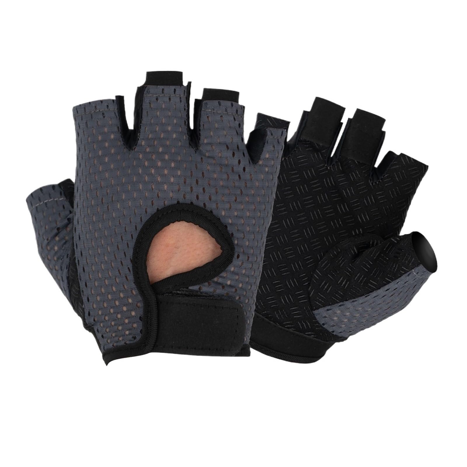 Guanti Da Palestra Guanti fitness da palestra for donna, guanti antiscivolo traspiranti con mezze dita for ciclismo, sollevamento pesi, yoga