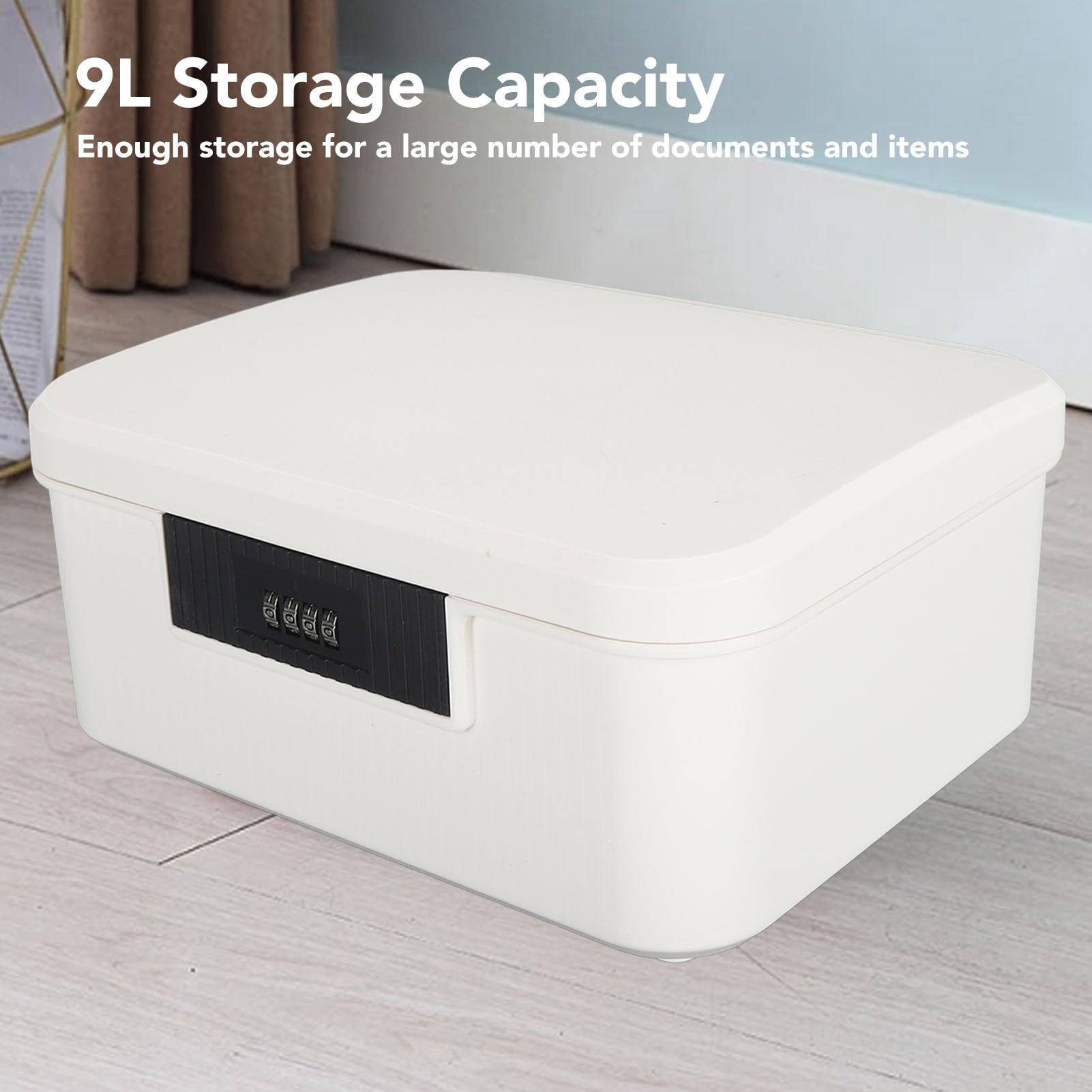 Safe Lock Box Draagbaar Safe 4-cijferig combinatieslot met touw Outdoor Camping Wandelen Sport Gym Security Storage Key Box,Black Safe Lock Box Draagbaar Safe 4-cijferig combinatieslot met touw Outdoor Camping Wandelen Sport Gym Security Storage Key Box,Black