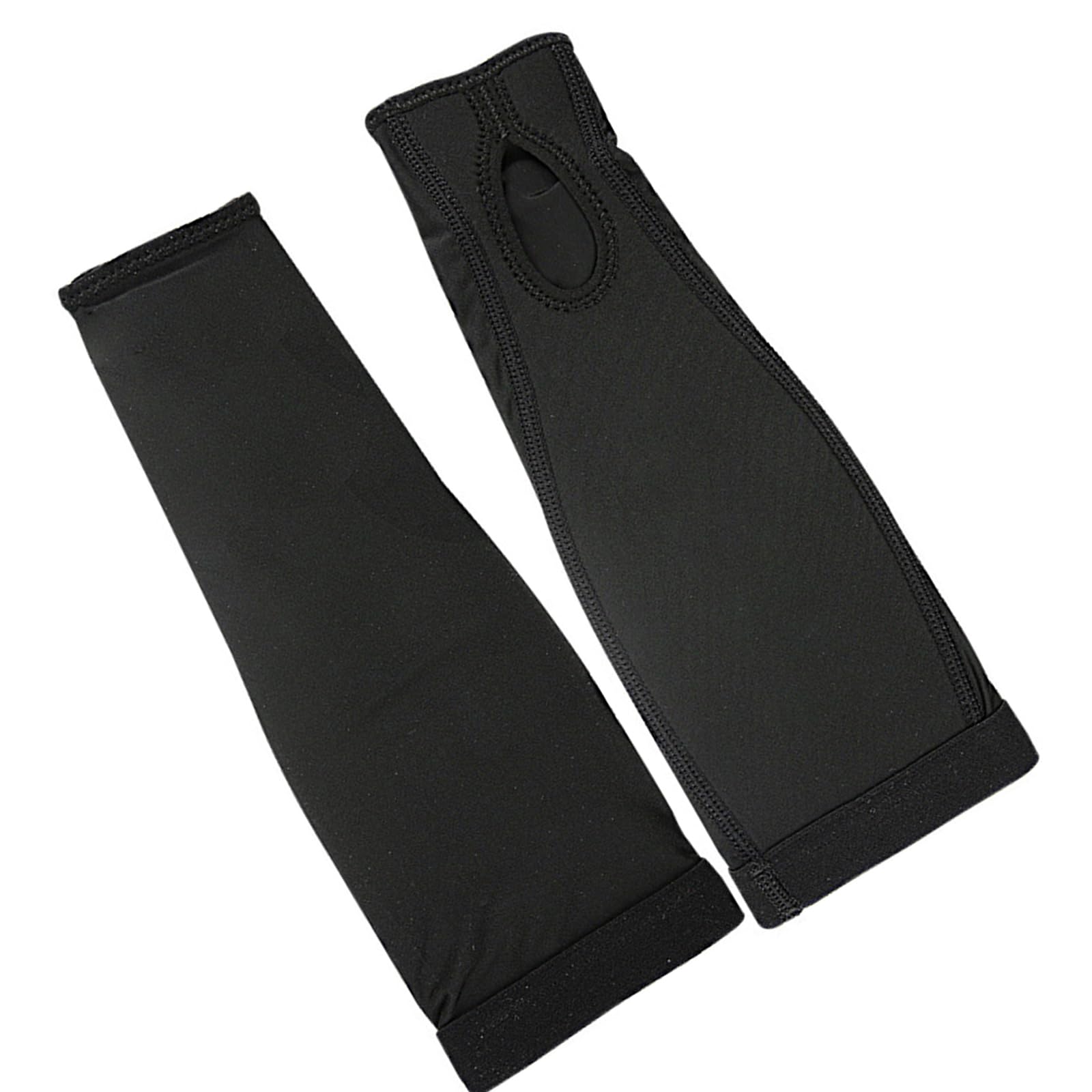 KHZen 1Pair Volleyball Arm Sleeves With Forearm Pad And Thumb Hole Unisex Outdoor Sports Protectors Sleeve For Men Women Volleyball Practice Guards For Teens