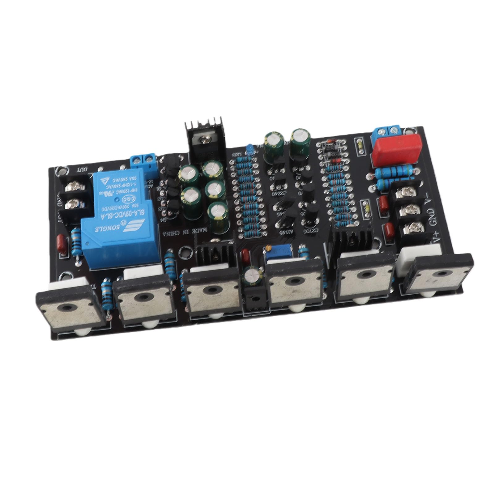 Wzmacniacz mono 300 W, obsługa karty wzmacniacza mocy klasy D, głośnik 15 cali, moduł AMP DC 20-90 V do samochodu, kina domowego