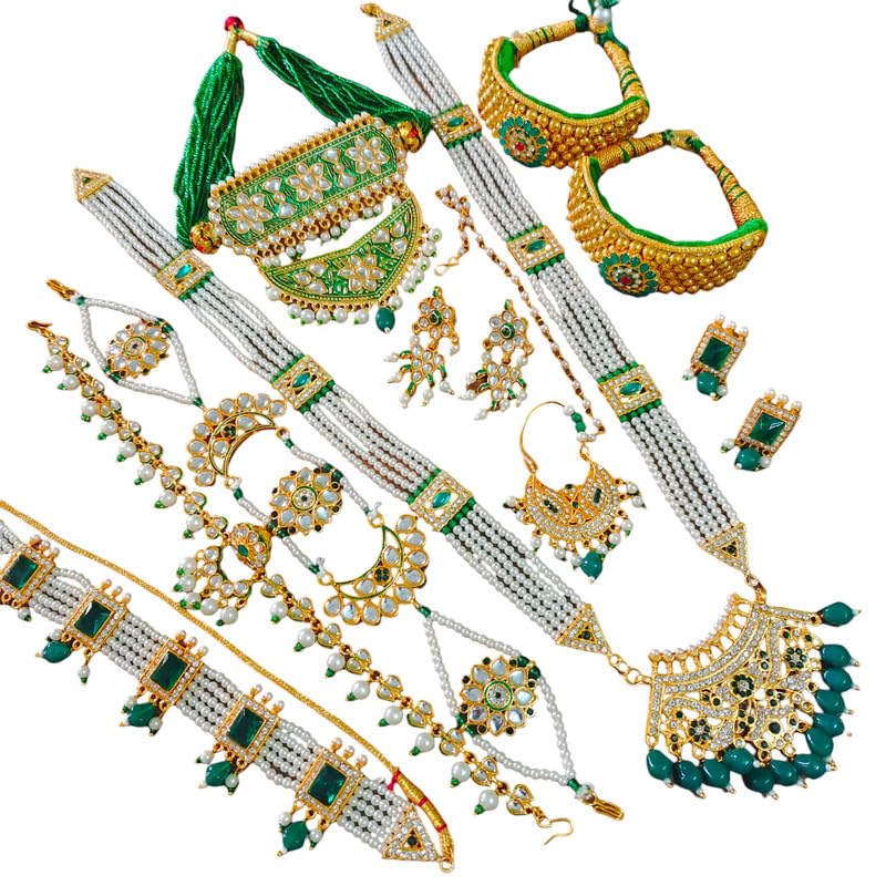 RAJASTHANI GAHANA Combo Jewelry Set For Women & Girls (B0CH389VCS) Amazon Price History, Amazon Price Tracker