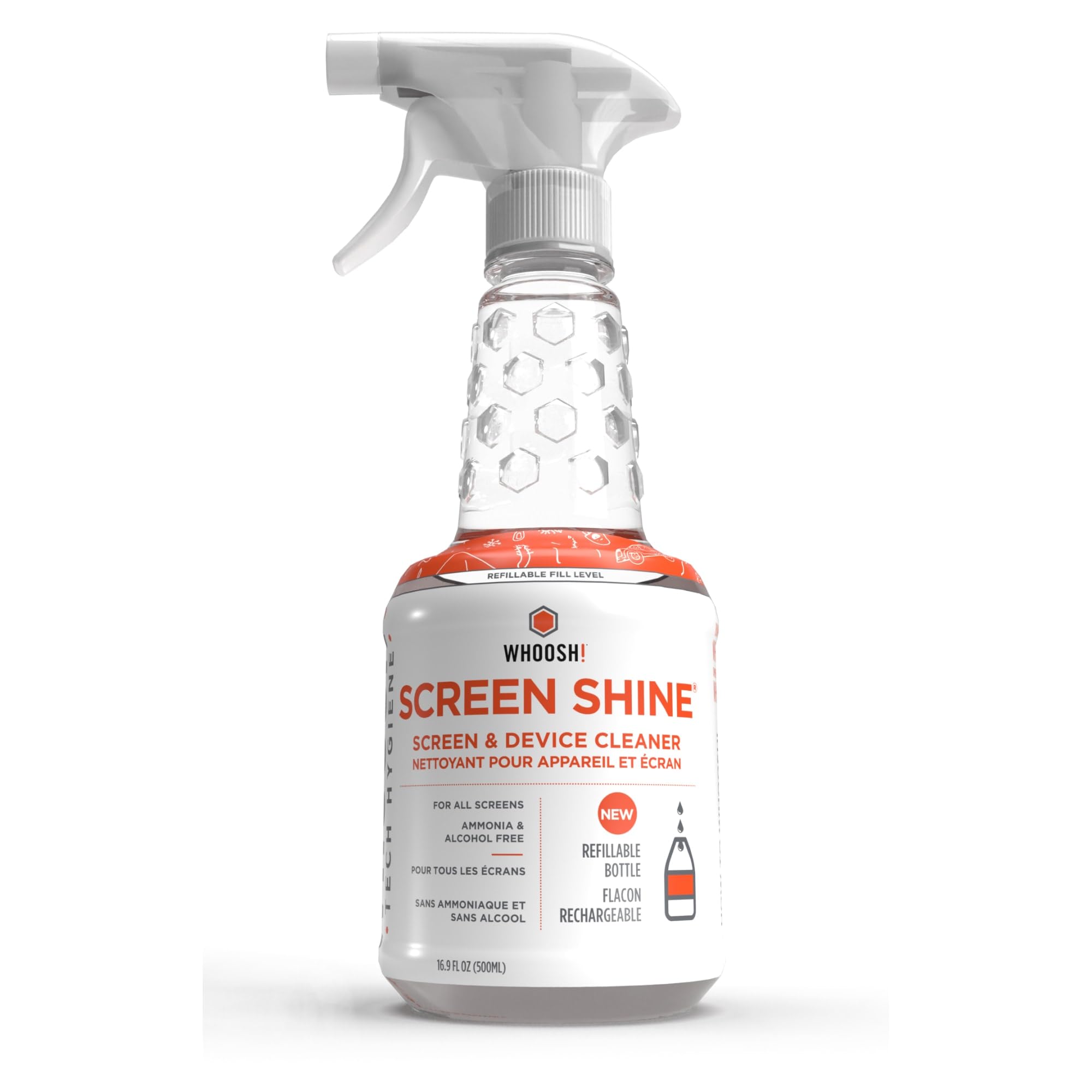 WHOOSH! Screen Shine Pro Nachfüllbares Spray, 479 ml, 1FG500ENFR