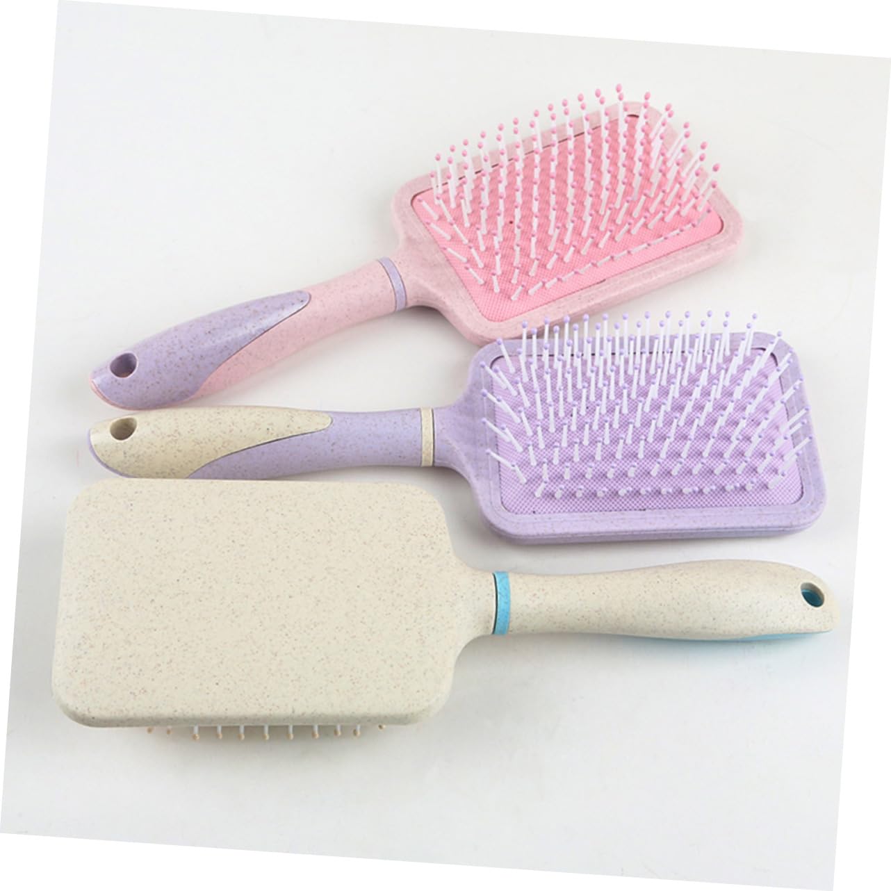 FRCOLOR Spazzola per capelli per capelli ricci, 3 pezzi