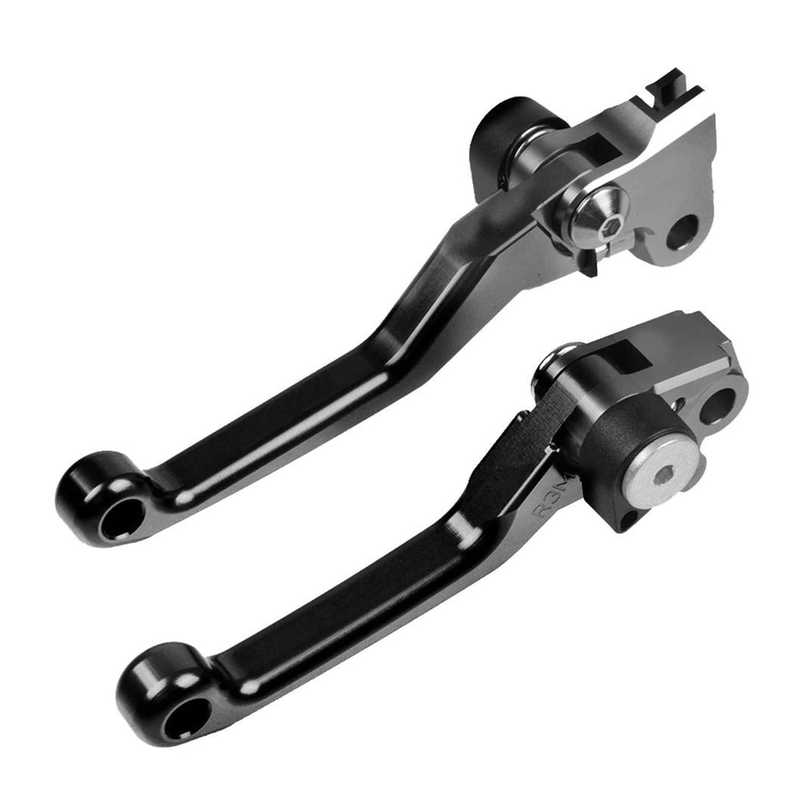 YAXFBRHGC for Yamaha WR450F WR 450F 2001-2015 Motocross CNC Pivot Dirt Bike Brake Clutch Levers(Black)