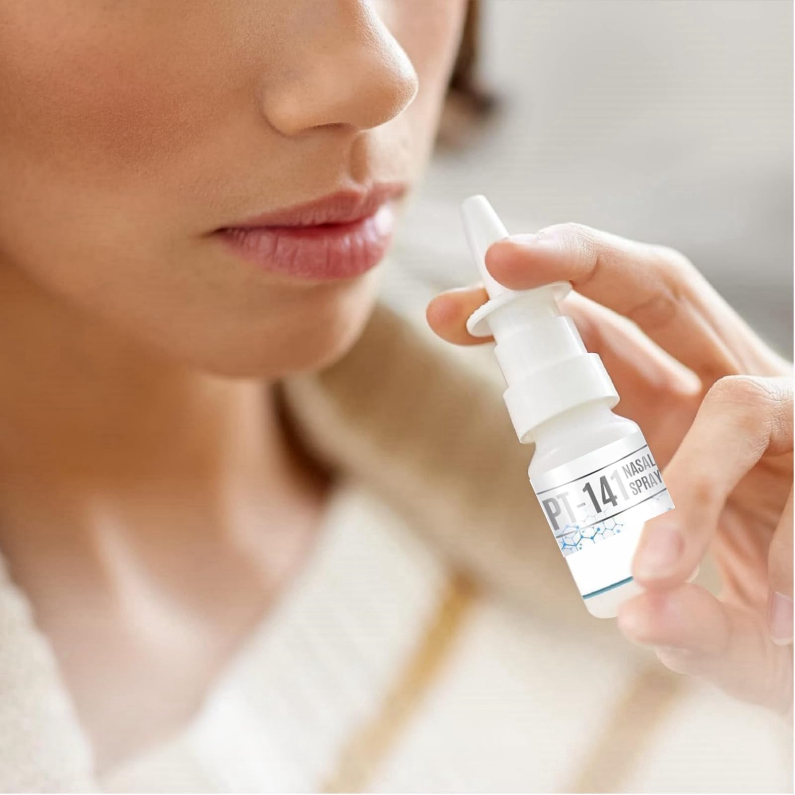 2PCS Pt 141 Peptide Nasal Spray,Pt-141 Peptide Nasal Spray for Men,B-ee Ven-om Sprays Relief,Long-Lasting Natural Barrier Designed to Help Male Health,Instant Action,Male Daily Use(2 * 20ml)