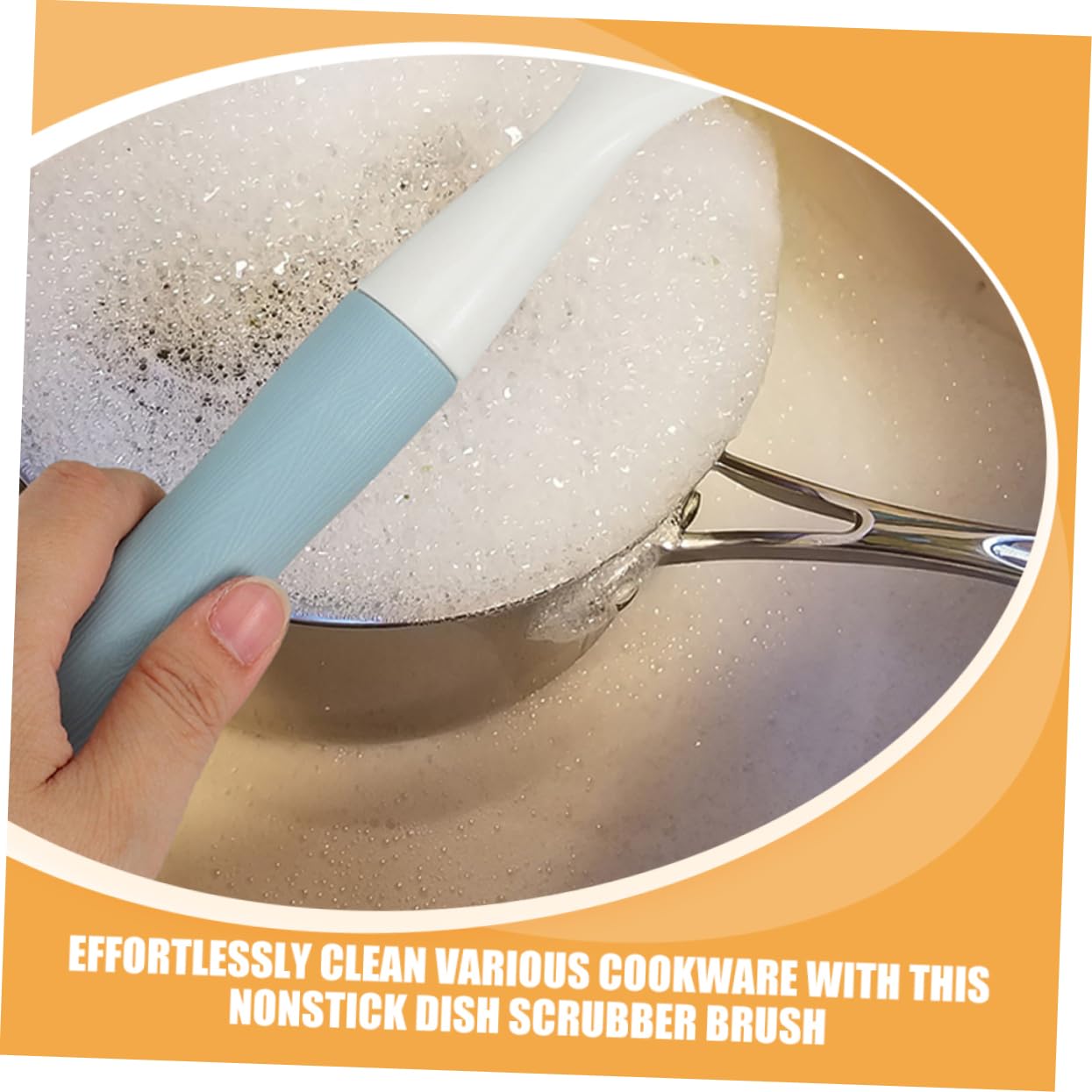 Healvian 10piezas Cepillo para Fregar Escobilla De Cocina para Platos y Sartenes Cepillo De Limpieza para Fregadero para Utensilios De Cocina Antiadherentes