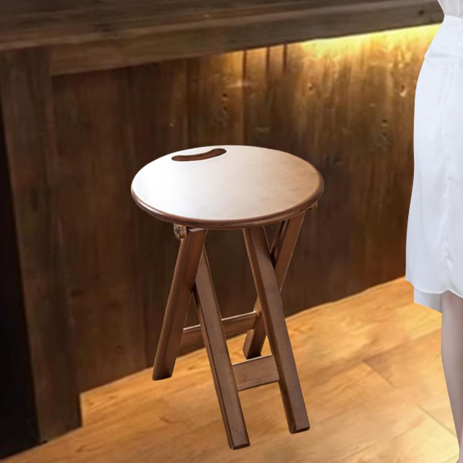 Foldable Stool Kitchen Chair High Bench