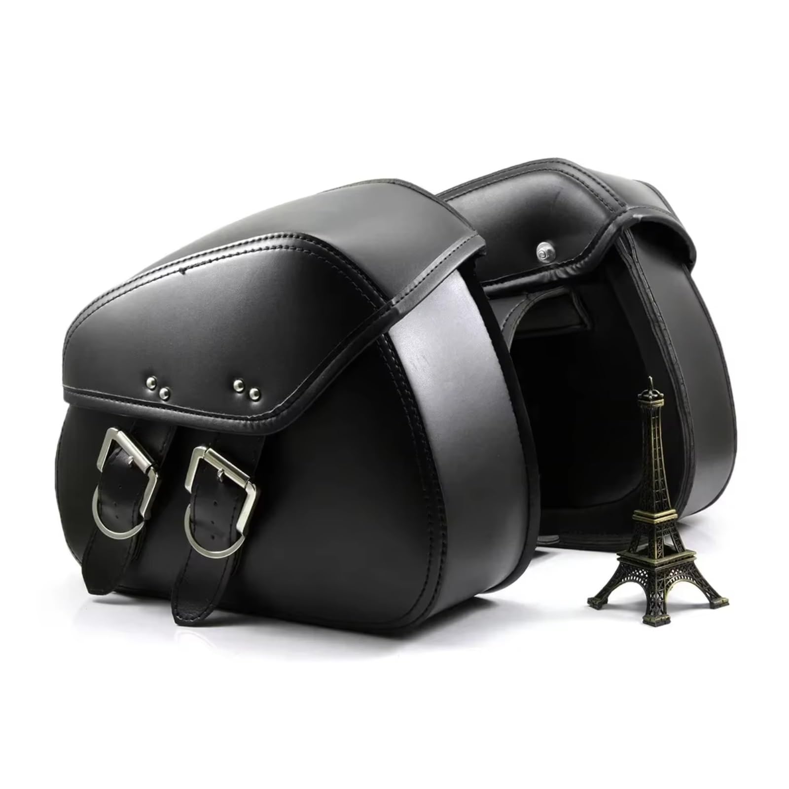 Compatibile Con Ducati Borsa Laterale Posteriore Impermeabile In PU Moto Ideale Viaggi Tempo Per Libero Riporre Attrezzi Telefono Portafoglio Sacche Moto(B)