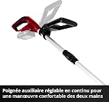 Einhell Coupe-Bordures sans Fil GE-CT 18 Li - Solo Power X-Change (18 V,Diam. de Coupe Lame 24 cm,Livré avec 20 lamelles en PVC) Livré sans Batterie ni Chargeur - 7
