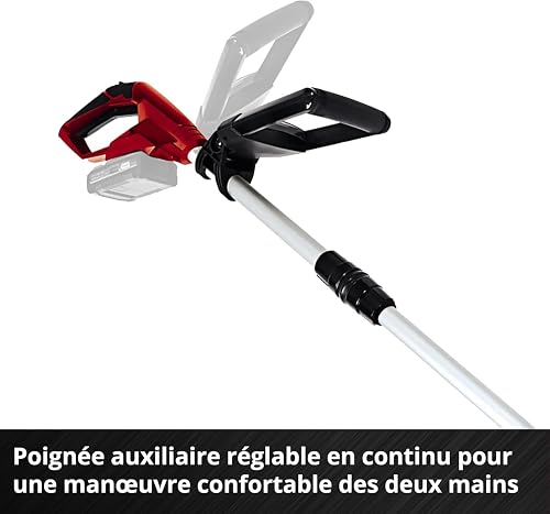 Einhell Coupe-Bordures sans Fil GE-CT 18 Li - Solo Power X-Change (18 V,Diam. de Coupe Lame 24 cm,Livré avec 20 lamelles en PVC) Livré sans Batterie ni Chargeur - 7