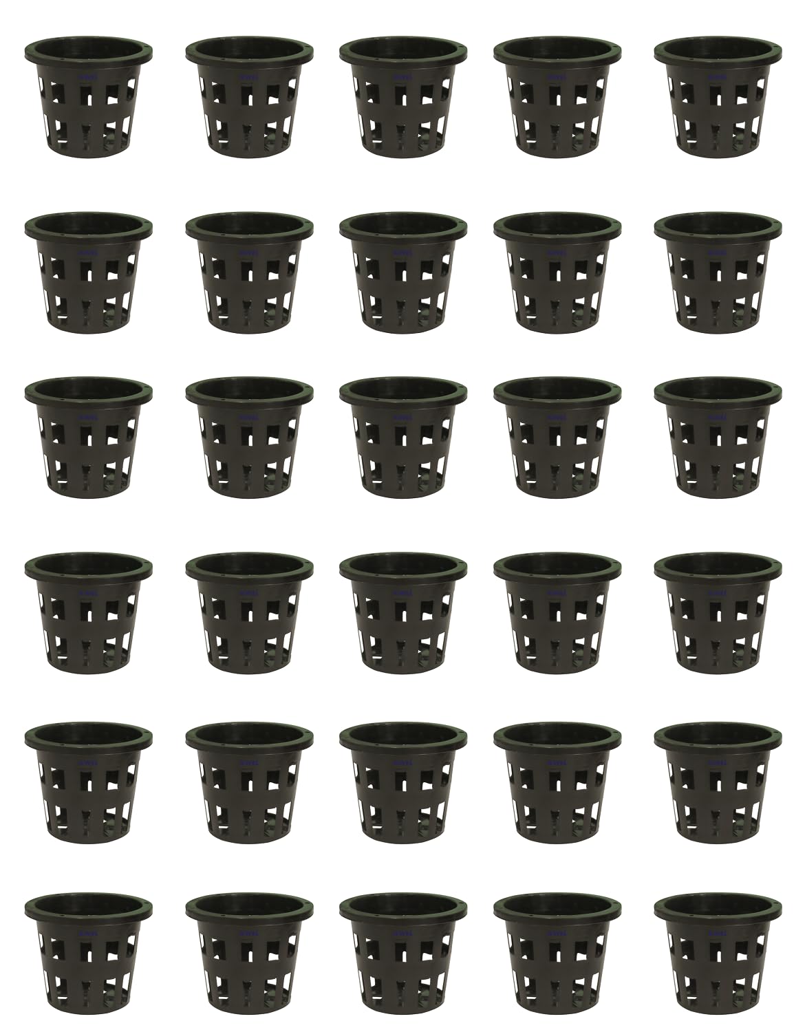 KWEL 4 Inch Net Pot Hydroponic/Aquaponic/Plant Sapling Net Pot (Pack of 30) Black (B09N3JXMJY) Amazon Price History, Amazon Price Tracker