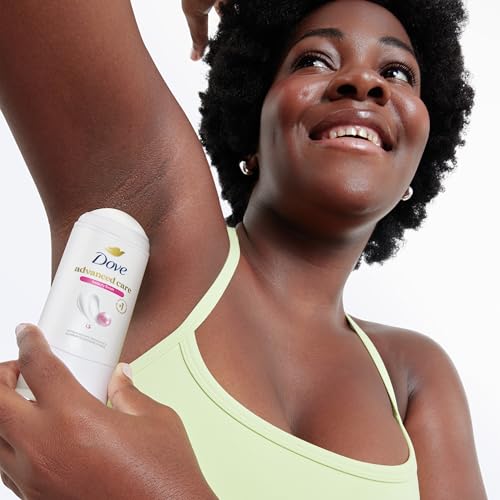Image of Dove Advanced Care Antiperspirant Deodorant Stick Beauty Finish for Helping Repair Skin Barrier After Shaving, with 72-Hour Sweat & Odor Protection, 2.6 oz