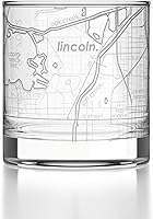 Vista 39 de Well Told Vaso de whisky grabado con mapa de Phoenix, Arizona Rocks, vaso de whisky antiguo (325ml, transparente), vaso de whisky grabado, regalos