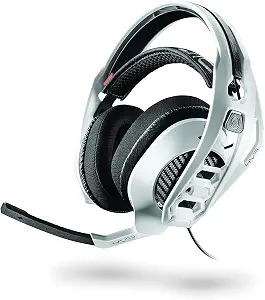 Plantronics RIG 4VR Binaural Headband Gaming Headset for PlayStation VR/PS4, Black/Silver