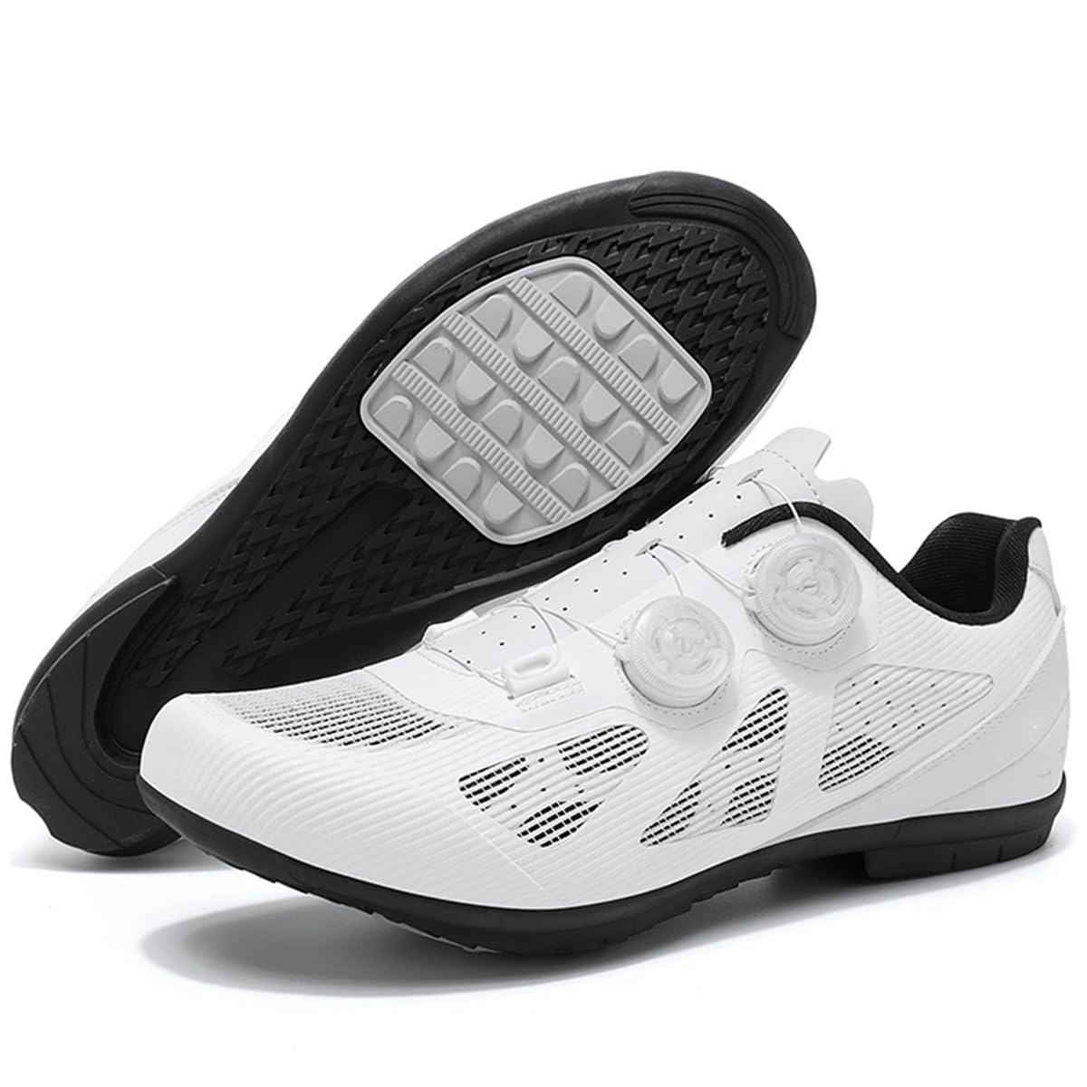 Scarpe da Ciclismo Uomo Strada, Professionale Bici Spinning