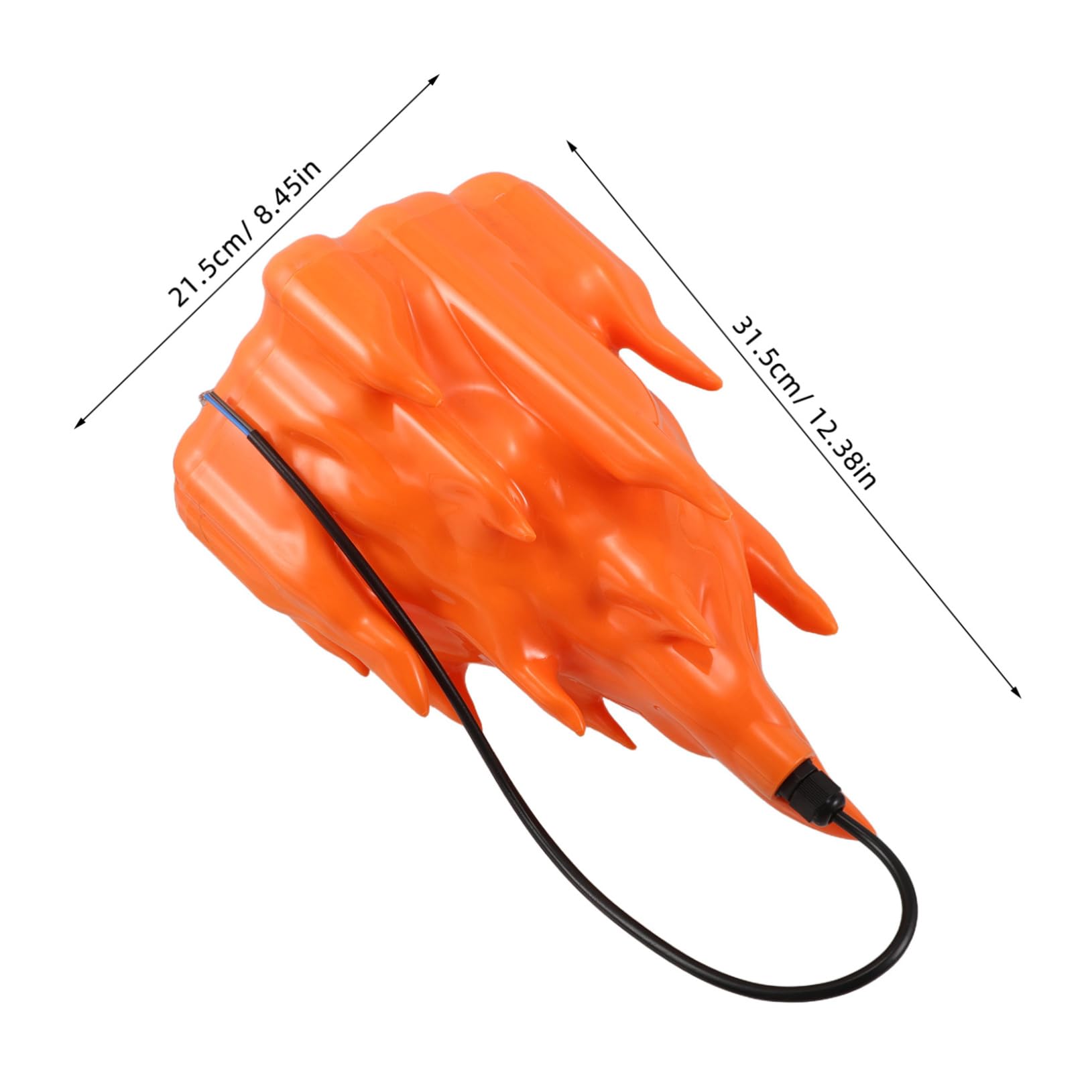 Anneome Lampada Effetto Fuoco Finto LED Luce Fiamma Tremolante Luce Notturna Fiamma Artificiale Decorativa per Stufa Patio Campeggio e Arredamento Casa