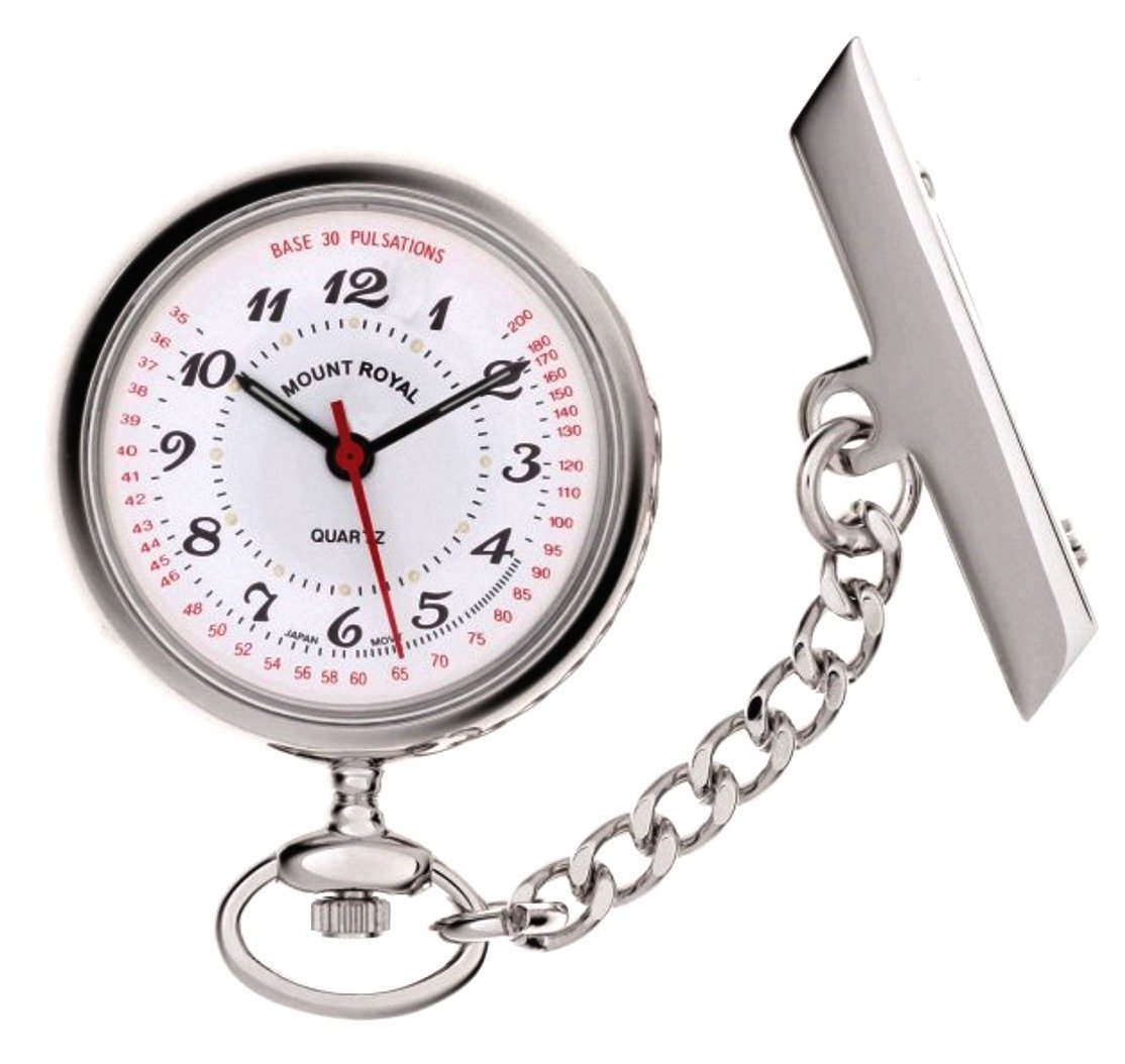 Mount RoyalChrome Nurses Fob Watch
