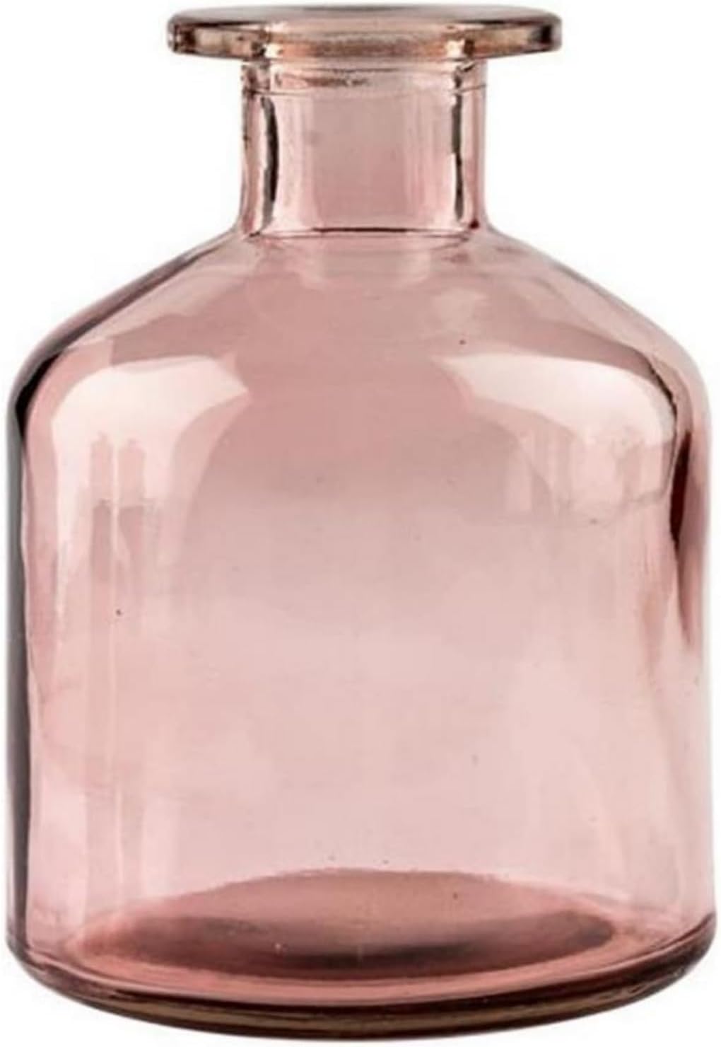 Glass Bud Vase Empty Glass Diffuser Bottles Refillable Aromatherapy Jars Small Vases for Flowers Vases Centerpiece for Wedding Home Essential Oils Office Table Decor (Gray-1)