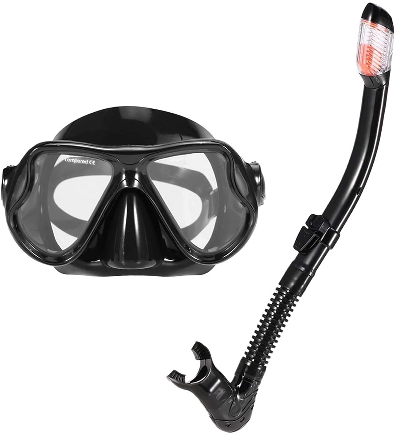 Gafas de Buceo Máscara Facial Completa Máscaras de Buceo Máscara de Snorkel Conjunto de Snorkel Submarino Gafas de Snorkel antivaho Máscara de natación para Adultos