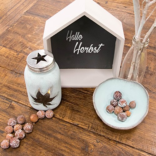 LM-Kreativ Chalky krijtverf 6 x 100 ml (pasteldroom) - Finish krijtverf voor een vintage / shabby chic-look De… - Image 5