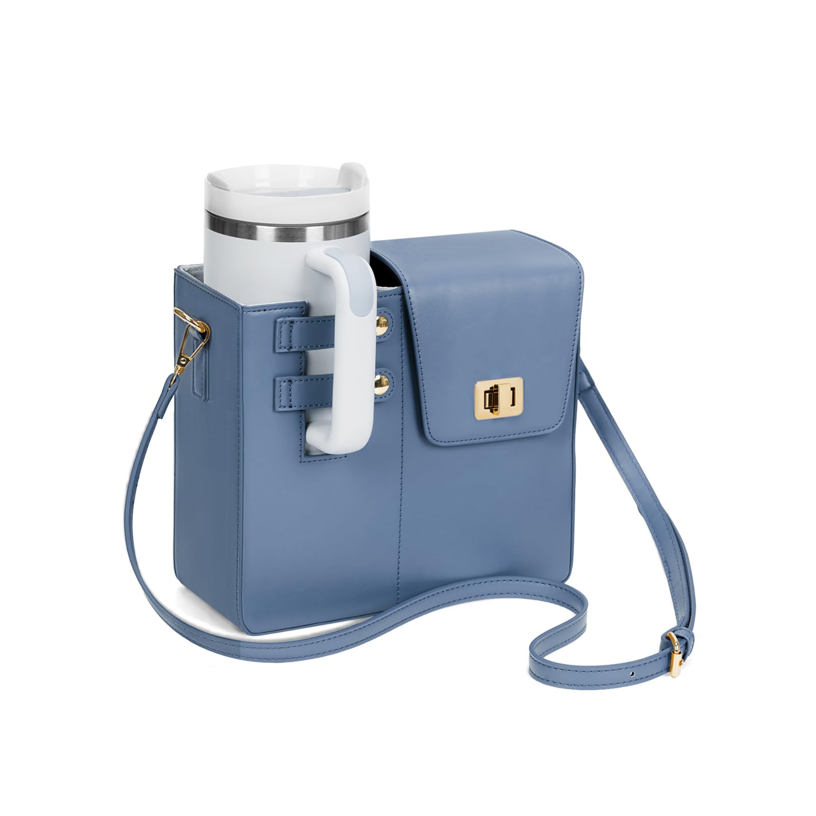 Stanley Sport Bolso de hombro portátil para botellas de agua A06 azul