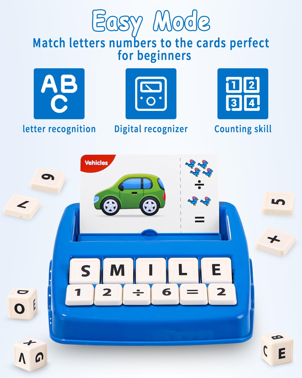 Jeux Educatif 3-8 Ans Cadeau Enfant Apprendre a Lire Lettre Scrabble