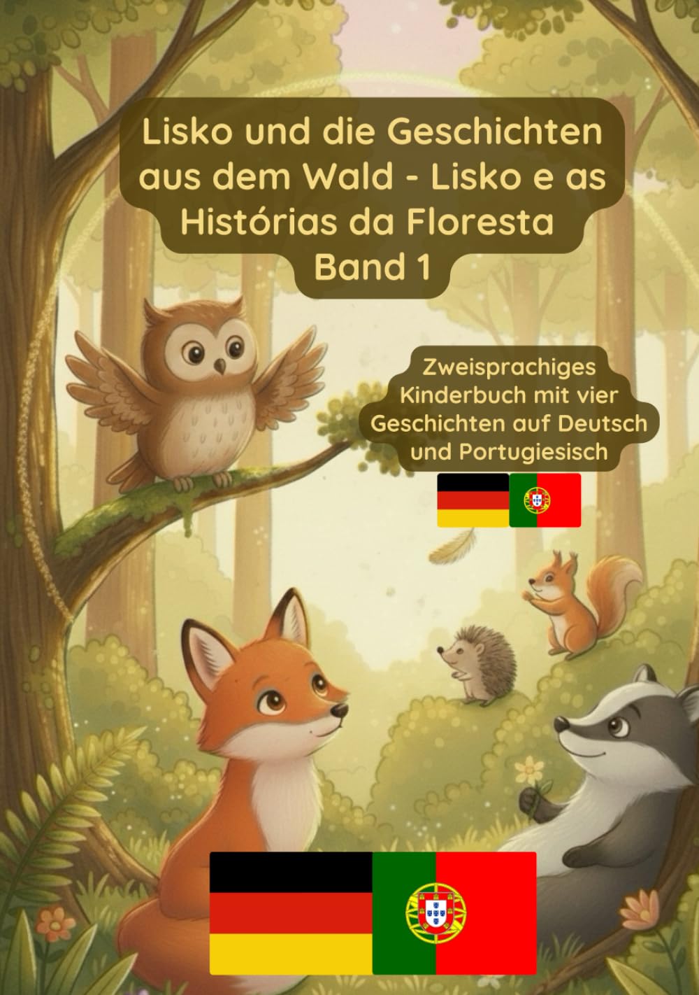 Lisko und die Geschichten aus dem Wald - Lisko e as Histórias da Floresta: Zweisprachiges Kinderbuch Deutsch Portugiesisch