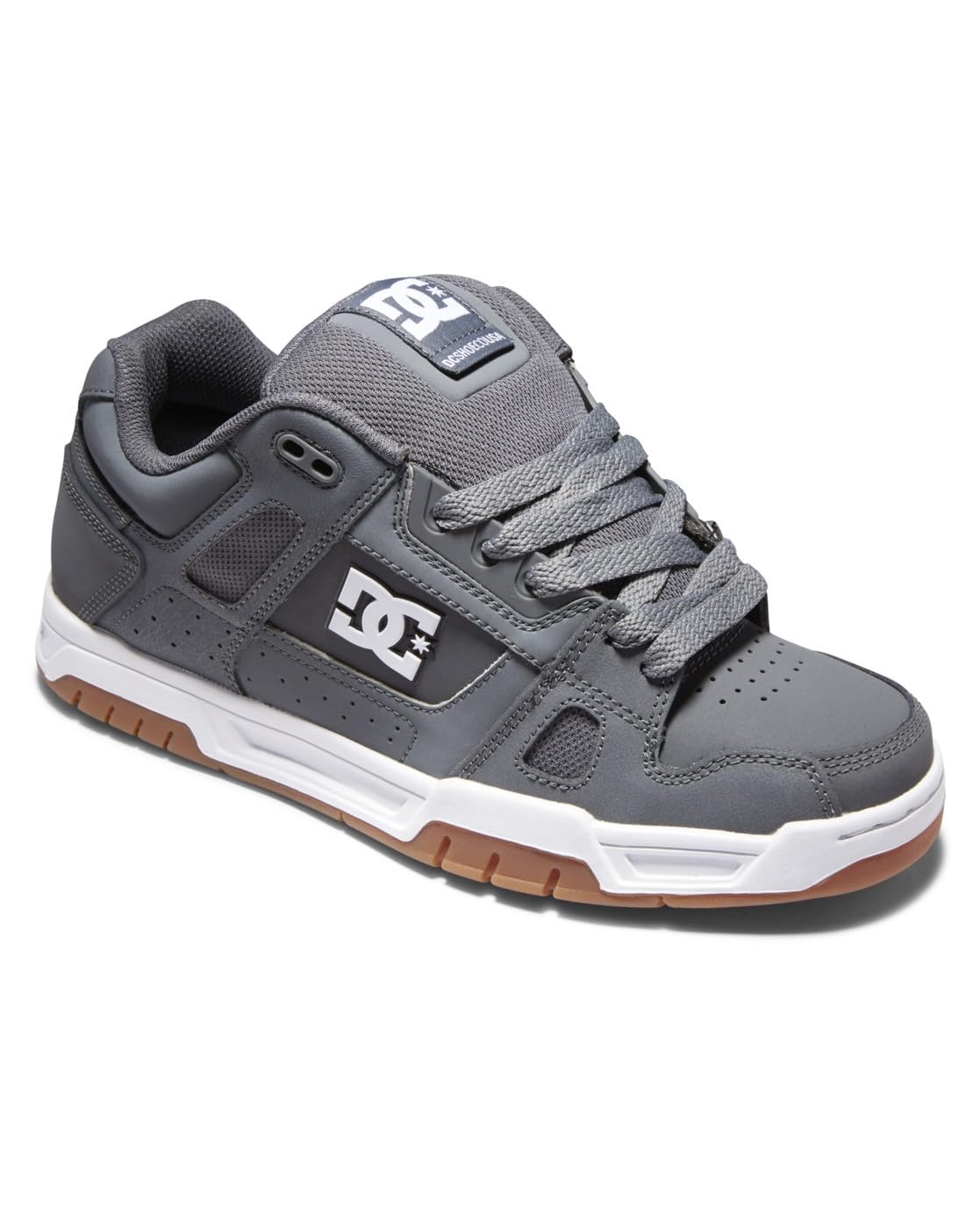 Dc Shoes Men's Gris Sneakers Stag