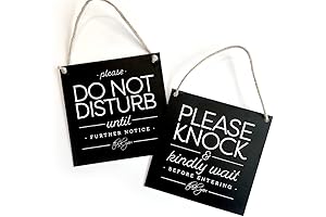 Elegant Do Not Enter Signs for Bedroom Door
