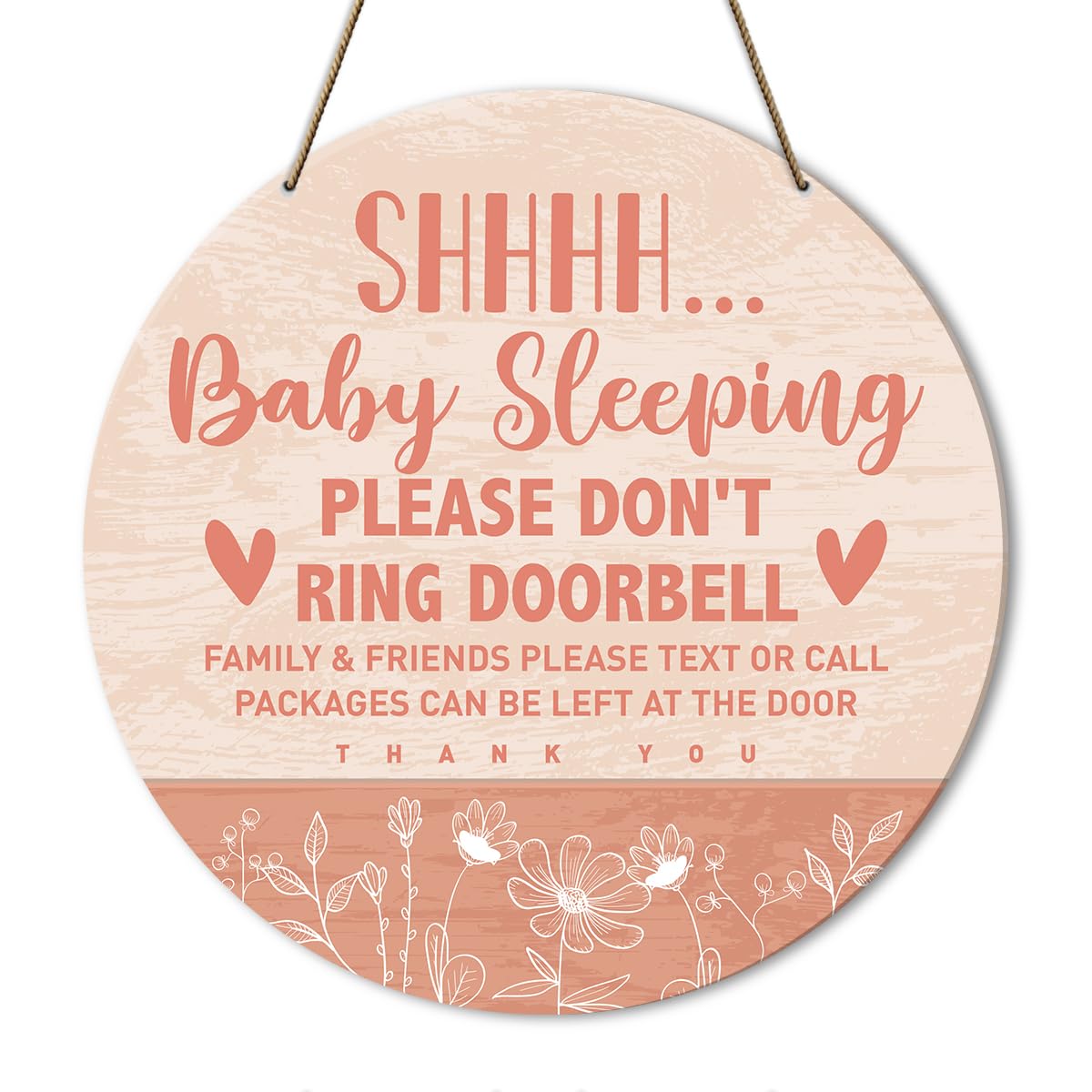 Baby Sleeping Sign - Do Not Disturb -1