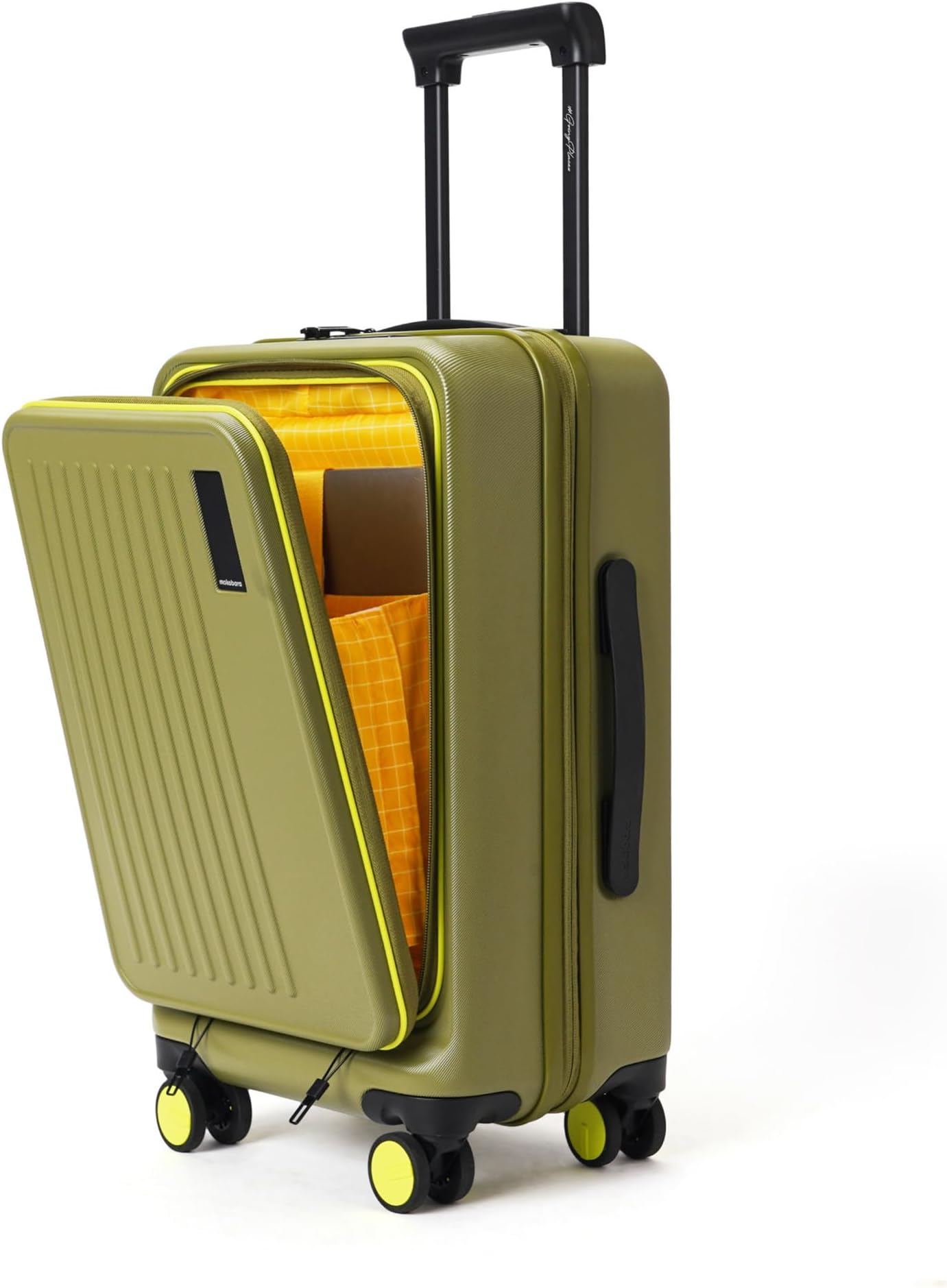 - The Transit Cabin Pro Luggage Small Cabin Size Polycarbonate Hardsided 8 Hinimoto Wheels Suitcase for Travelling (So Matcha Limeray),56 Cm (So Matcha Limeray 2.0)