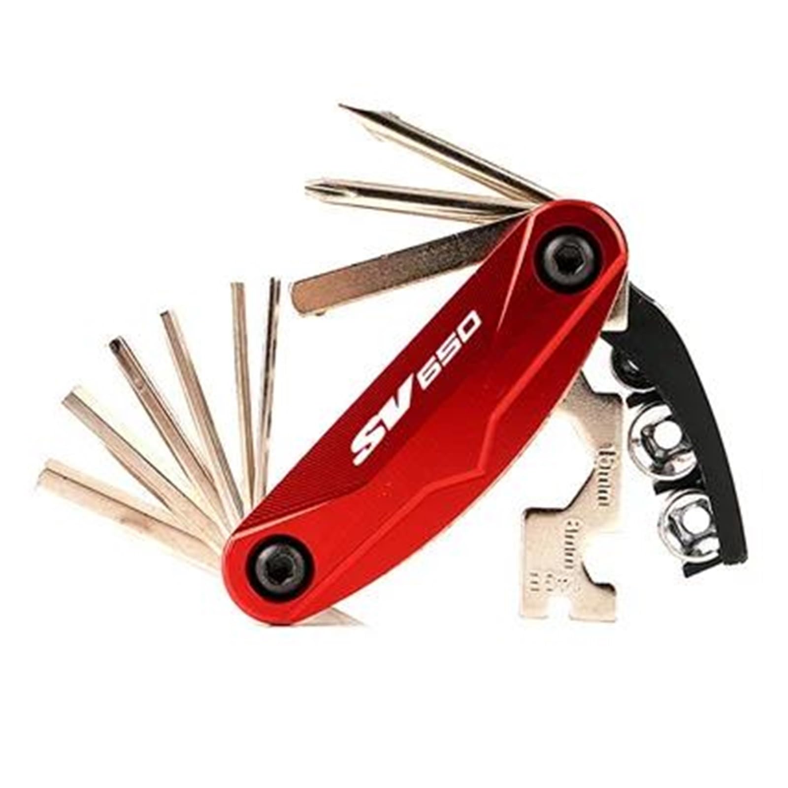 Shuzhao Red Screwdriver Wrench For Suzuki Sv650 Sv650s Sv650x Sv 650 S/X Motorcycle Tool Repair Screwdriver Set(Red)