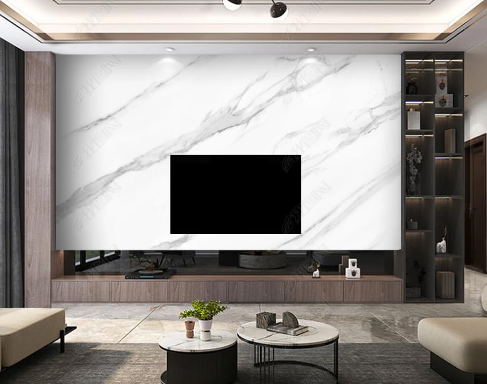 Papier Peint Intissé Marbre Premium : Décoration Murale Haut de Gamme