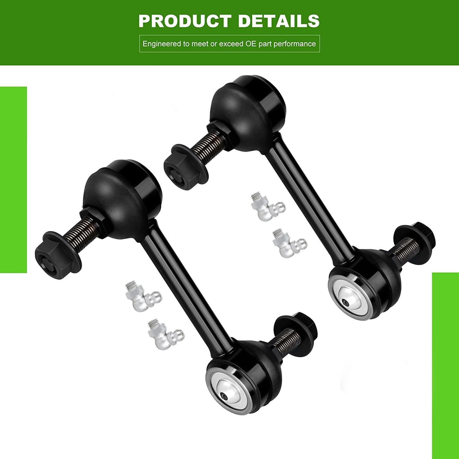 SCITOO 8pcs Front Lower Control Arm Ball Joint Sway Bar Link Outer Inner Tie Rod End Suspension Kit Replacement For Ford Edge For Lincoln MKX 2007 2008 2009 2010 2011 2012 2013 2014