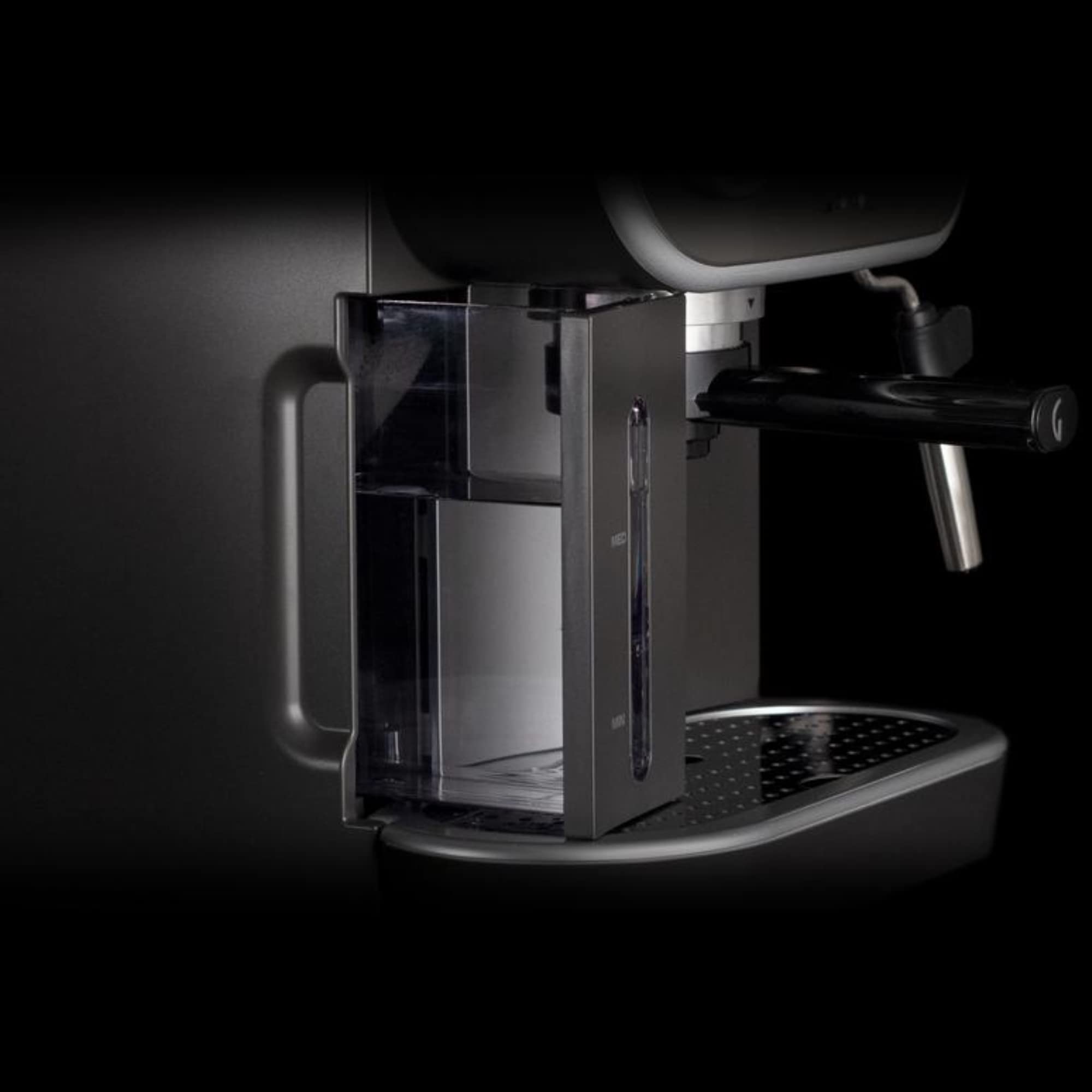 Gaggia RI8525/01 Caffettiera a mano Carezza Deluxe per caffè macinato e cialde, 230V, 50Hz, 1900W, grigio/nero